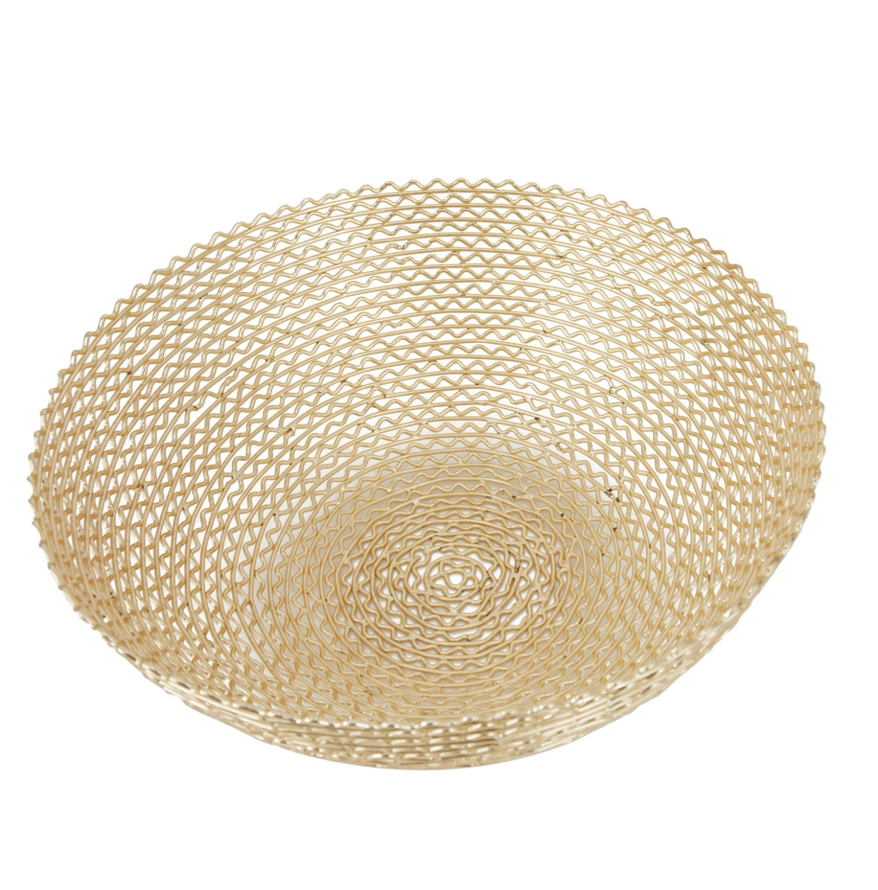 BOWL METAL DORADA