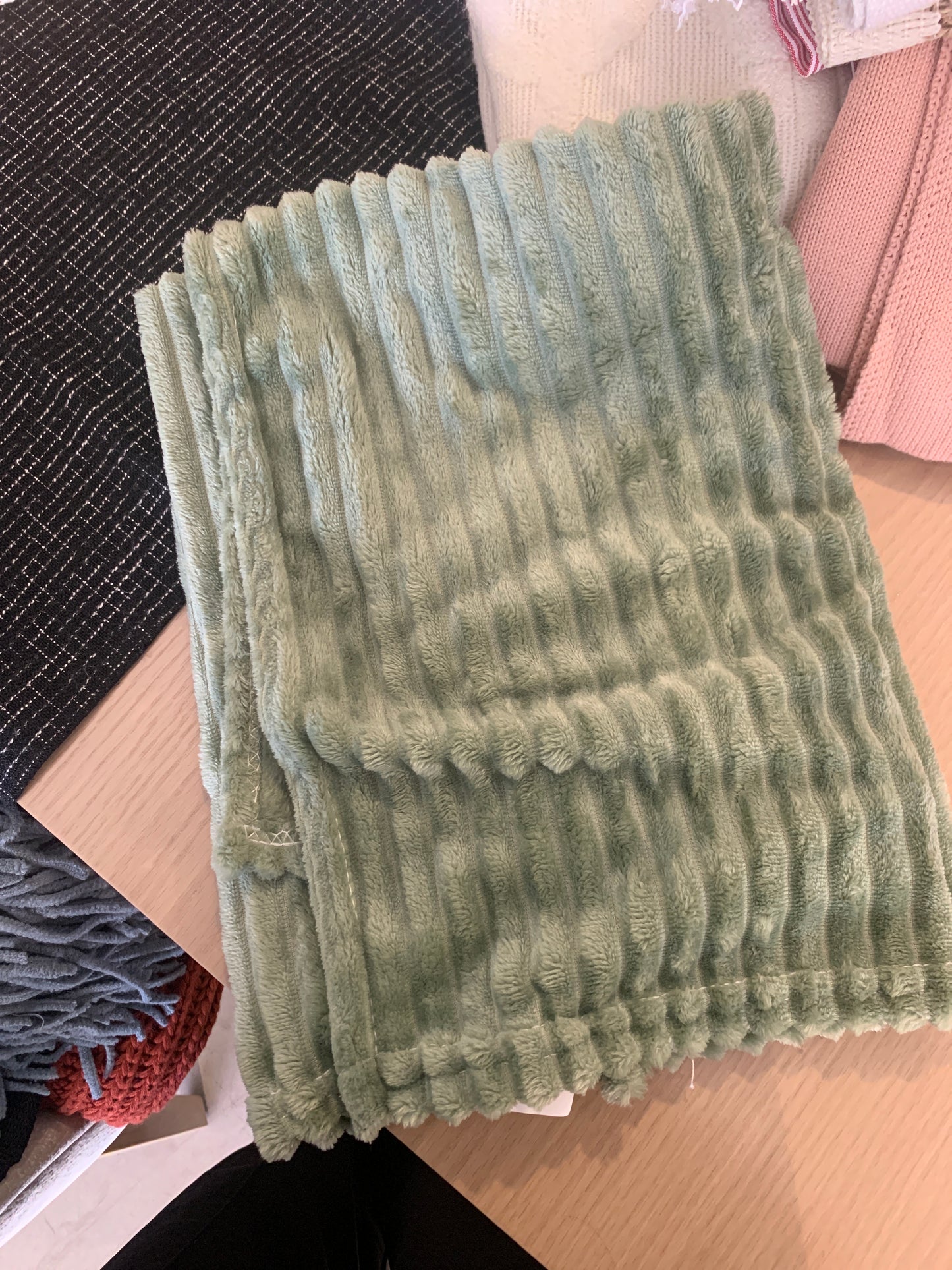 Cobija bebe verde