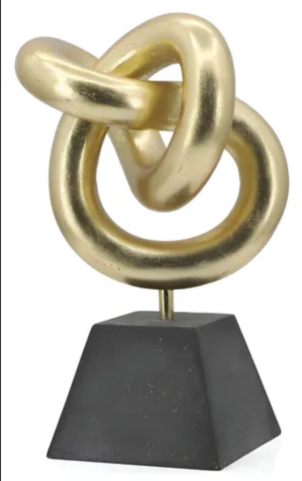 ESCULTURA NUDO DORADO