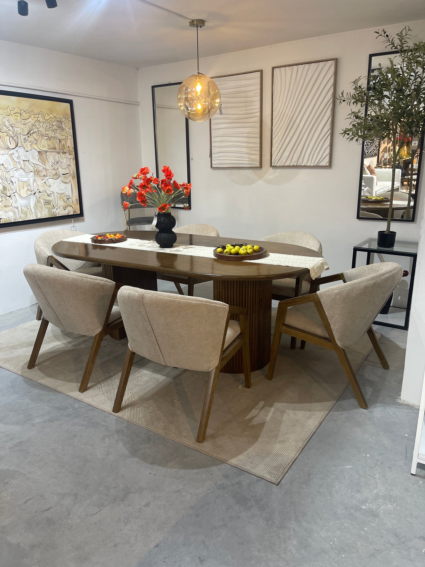 comedor boston 6 sillas