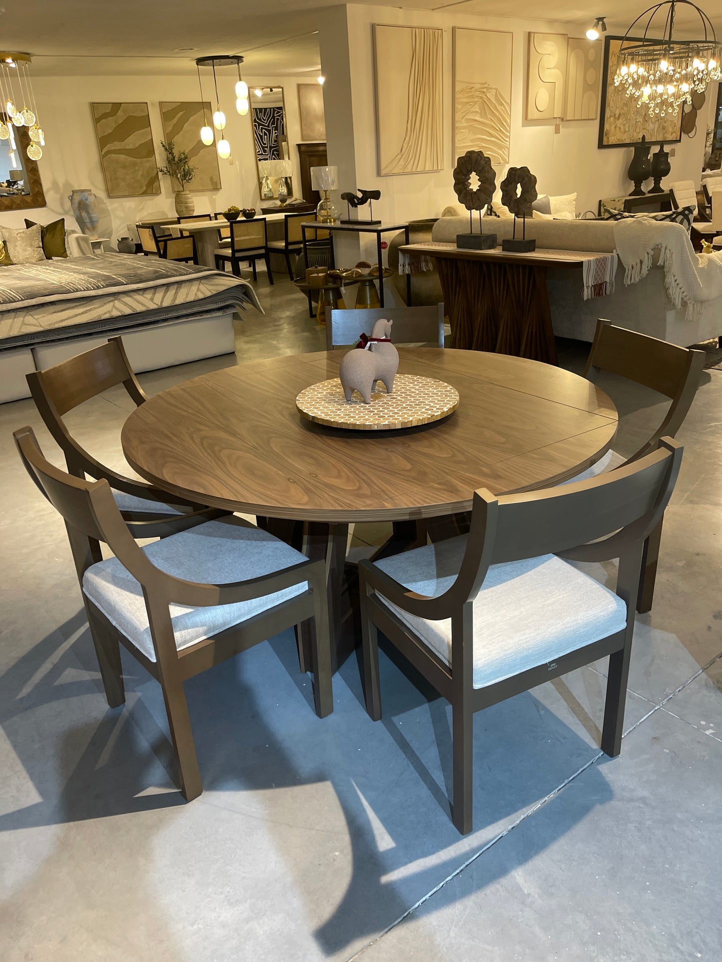 comedor redondo 5 silla