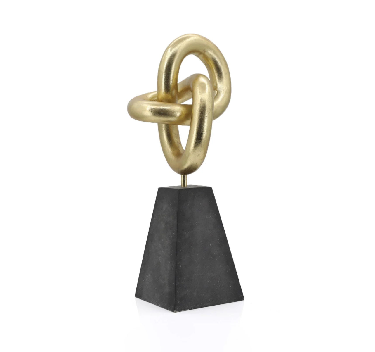 ESCULTURA NUDO DORADO