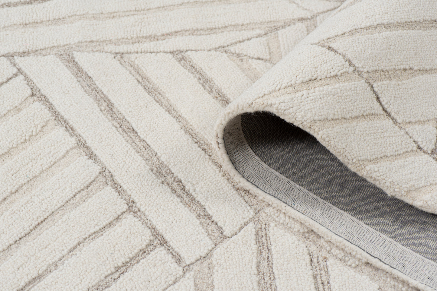 TAPETE LENA 116N IVORY GRIS