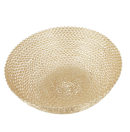 BOWL METAL DORADA