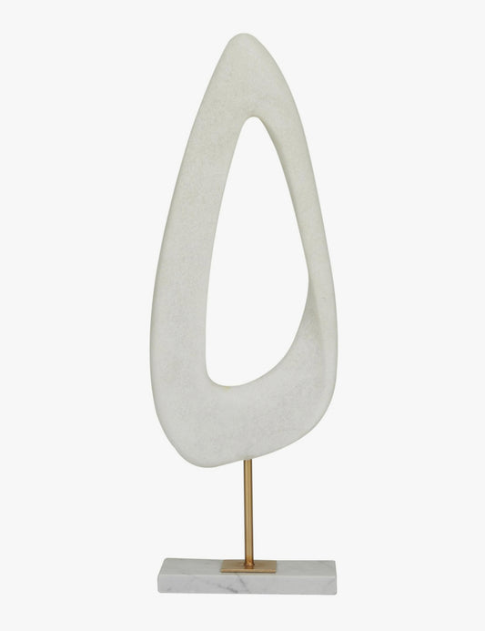 ESCULTURA ABSTRACTA MARMOL