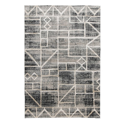 TAPETE KALE 1091C GRIS-NEGRO