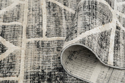 TAPETE KALE 1091C GRIS-NEGRO