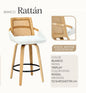 Banco rattan