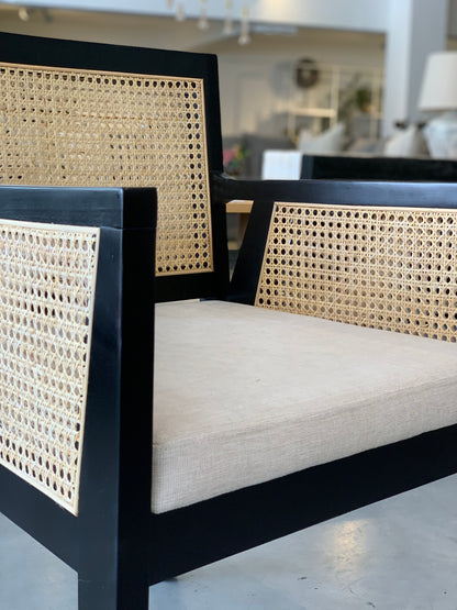 Silla tana bejuco brazo