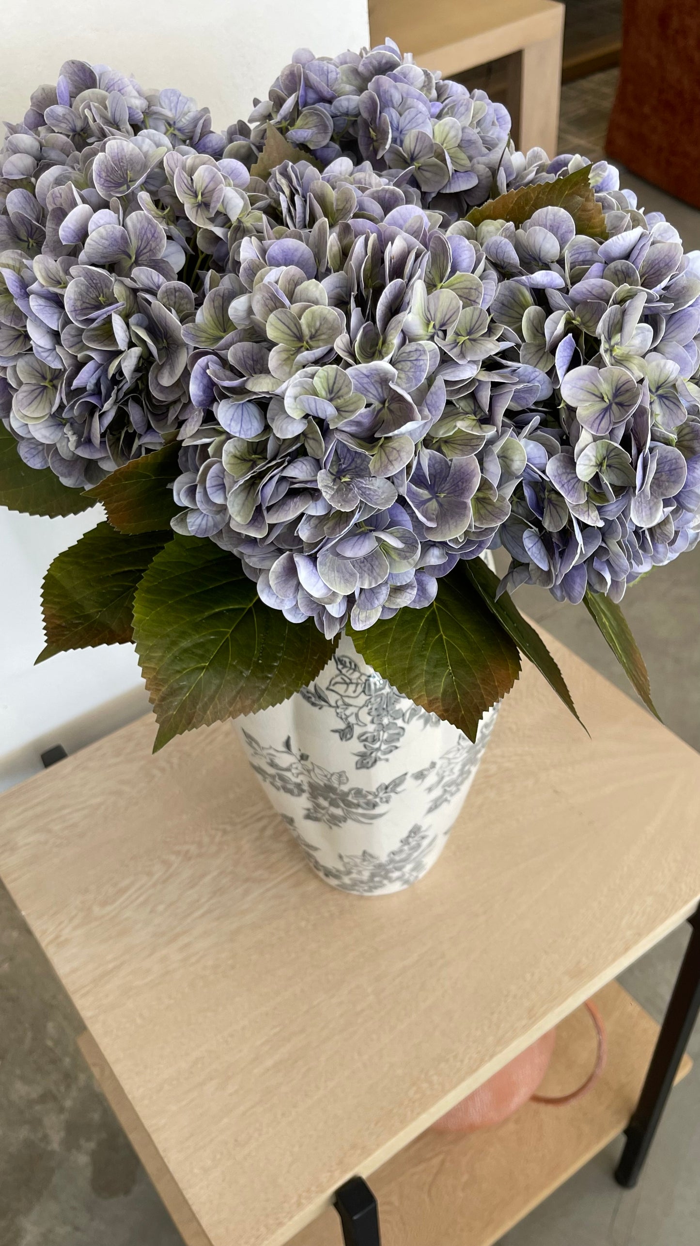 Hortensia color azul