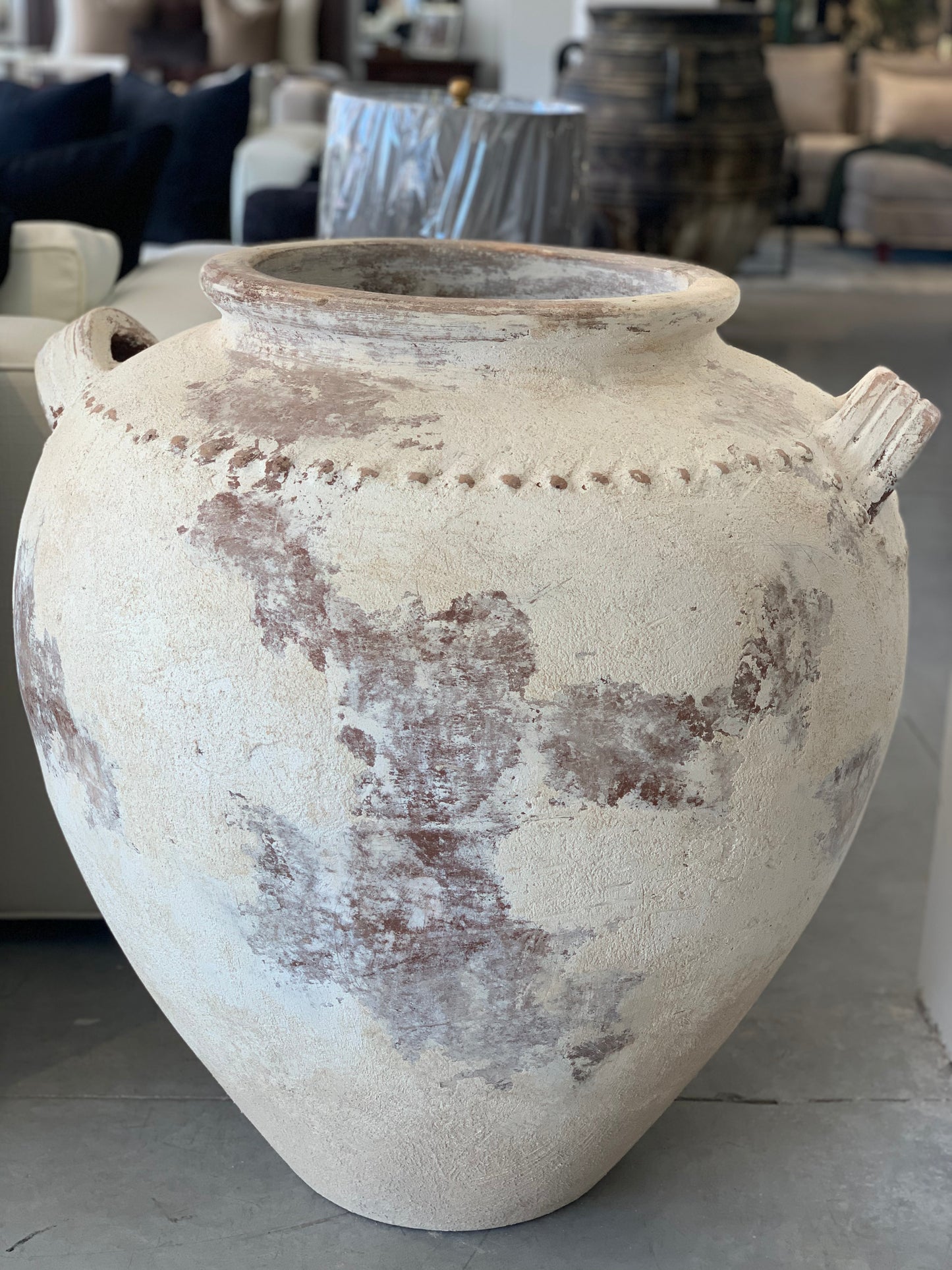 MACETA AMPHORA ANTIGUA