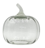 DULCERO CALABAZA VIDRIO SOPLADO CHICO