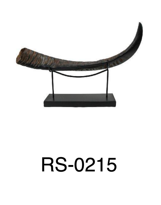 Escultura Decorativa Simulación Cuerno