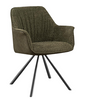 SILLA CHAD VERDE PATA NEGRA CY03-V-LW