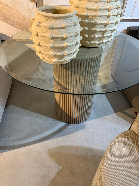 Mesa comedor cristal