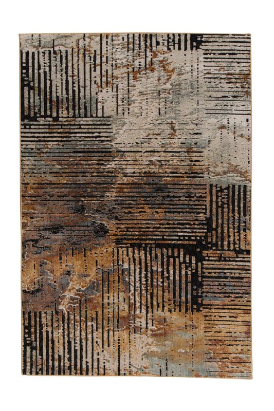 TAPETE PINAR 1076C OCRE-CHARCOAL