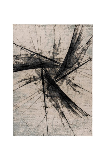TAPETE KALE 1058C NEGRO-GRIS