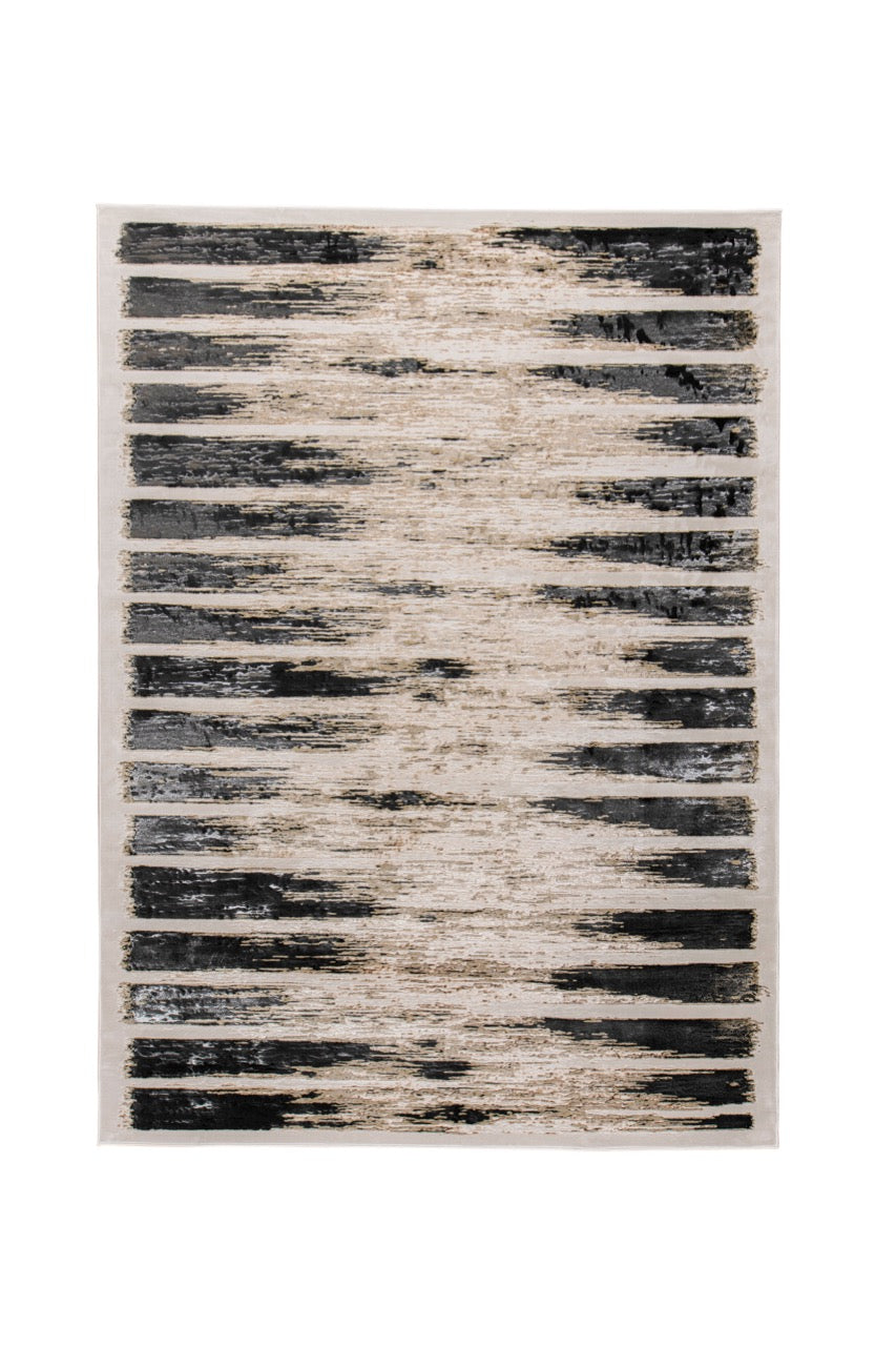 TAPETE CARAT 1056C CHARCOAL-DORADO