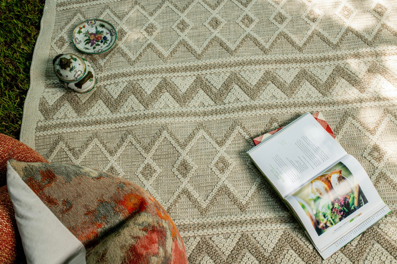 TAPETE RIVIERA 2009R IVORY GRIS
