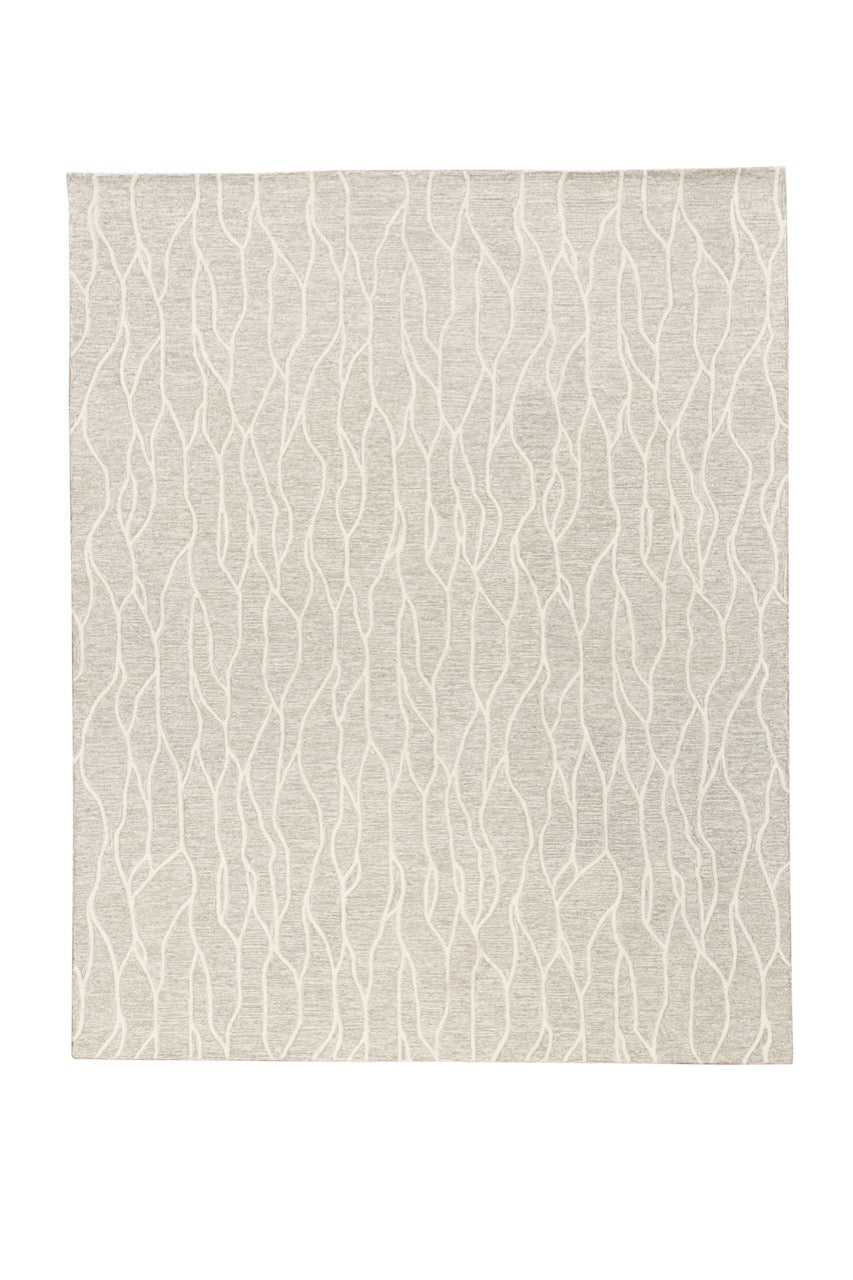TAPETE ENORA 112N GRIS IVORY