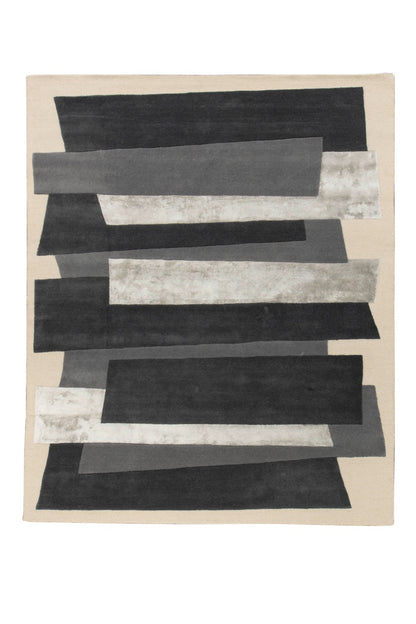 TAPETE HANA 120N AZUL-GRIS