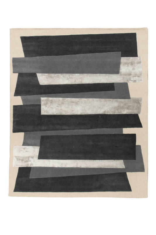 TAPETE HANA 120N AZUL-GRIS