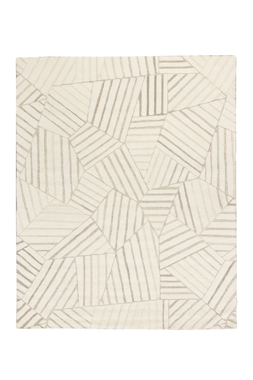 TAPETE LENA 116N IVORY GRIS