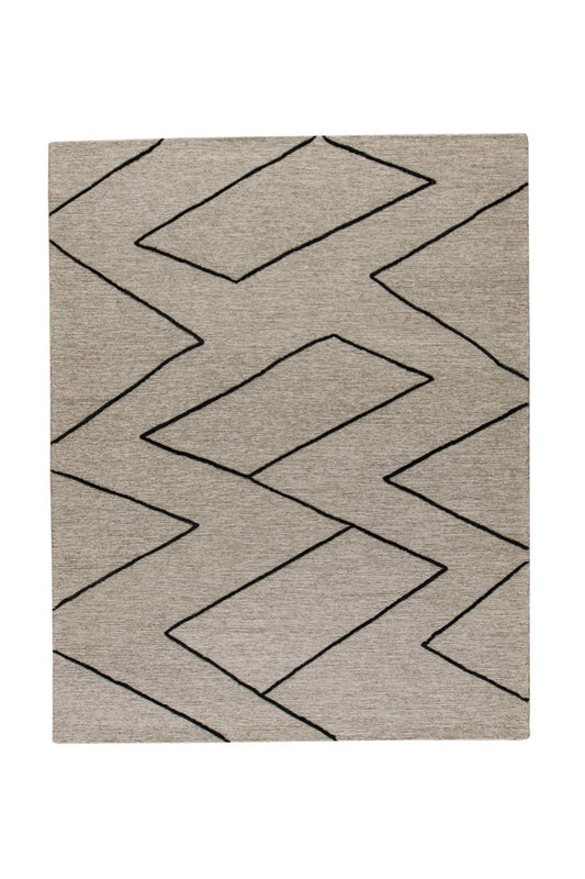 TAPETE ENORA 125N CHARCOAL TAUPE