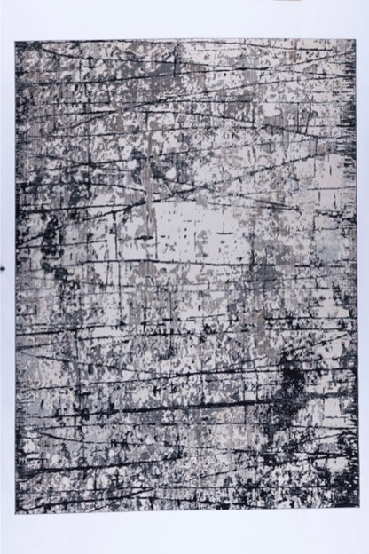 TAPETE KALE 1026C NEGRO-BEIGE