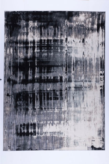 TAPETE KALE 1027C NEGRO-BEIGE