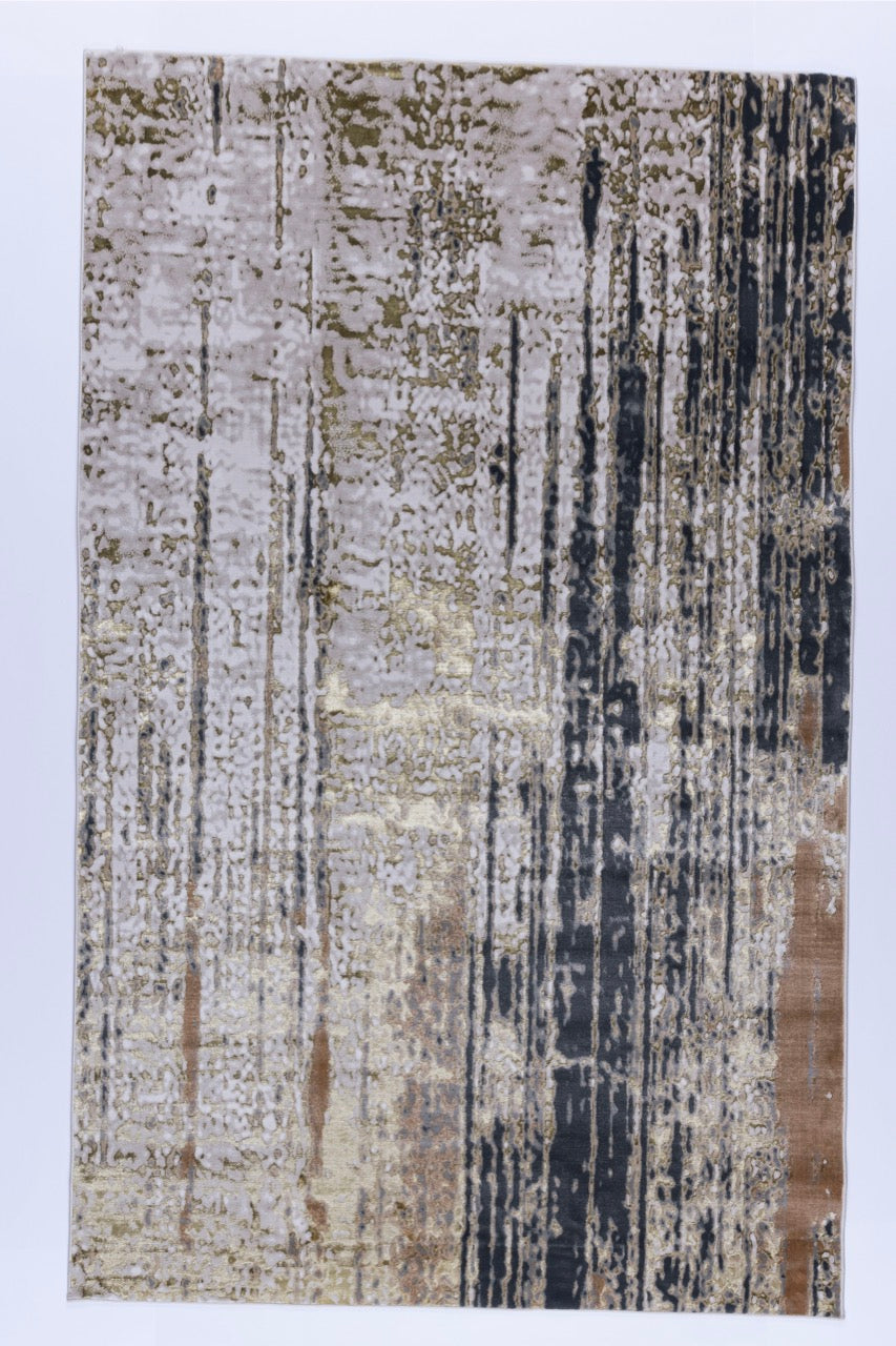 TAPETE ZURIA 1008C DORADO-TAUPE