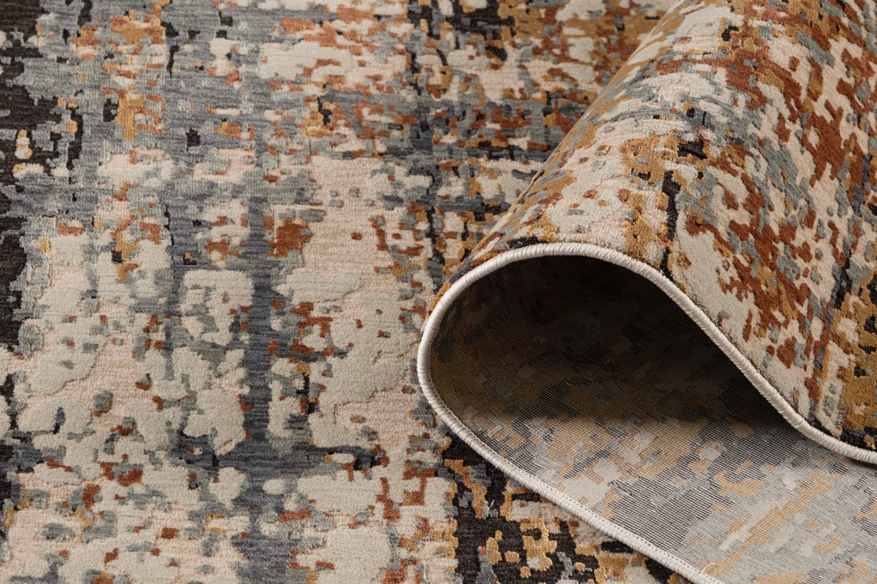 TAPETE PINAR 1079C OCRE AZUL-MULTI