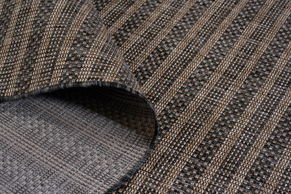 TAPETE OLBIA 2011R CHARCOAL-BEIGE