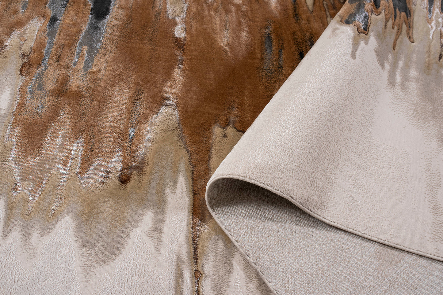 TAPETE CARAT 1057C NEGRO-OCRE