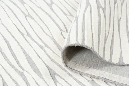 TAPETE LENA 117N IVORY GRIS