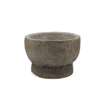 Bowl con Soporte de Resina Simulación Piedra GDE