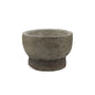 Bowl con Soporte de Resina Simulación Piedra GDE