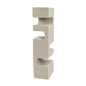 Escultura Decorativa Bloque en Resina Simulación Granito